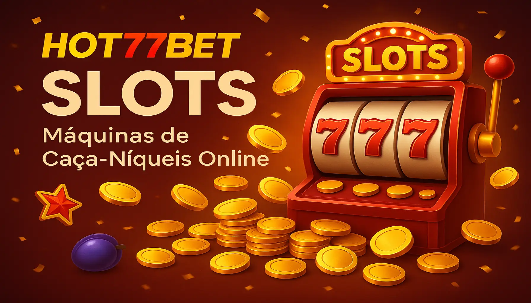 Explore o mundo das slot machines no HOT777BET Casino